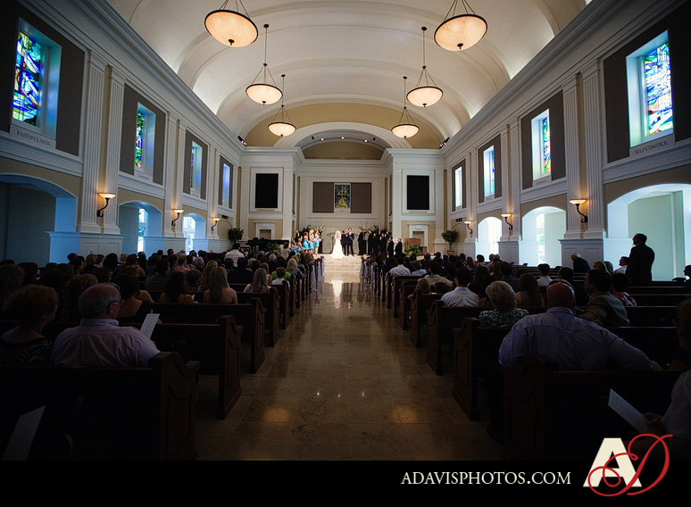  Wedding ceremony at Prestonwood Baptist Church By Dallas Wedding 