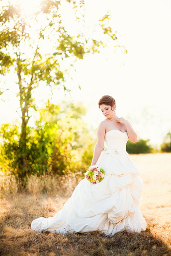 romantic and elegant country and southern bridal portraits by Allison Davis Photography