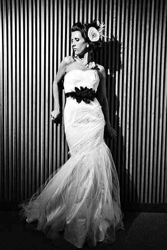 modern and fashion-forward bridal portrait photography by Dallas wedding photographer Allison Davis