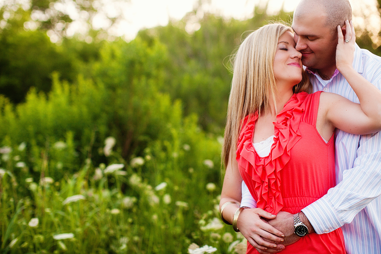 romantic and emotional engagement portraits by dallas wedding photographer allison davis photography at white rock lake