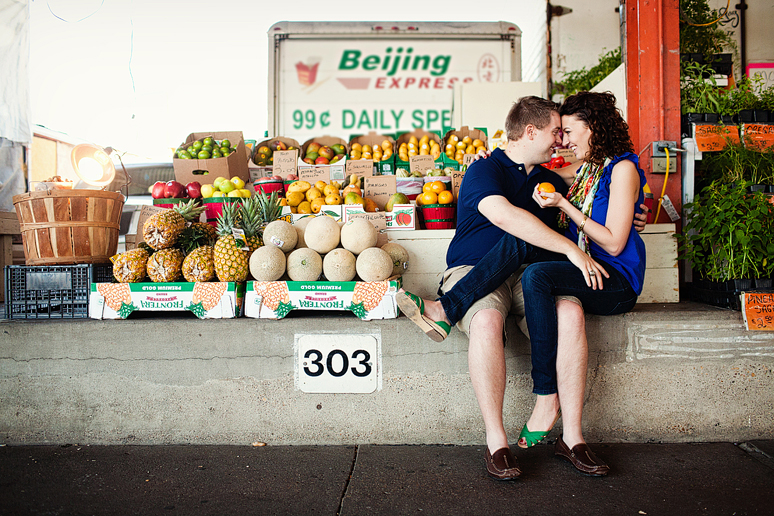 fun and romantic engagement portrait ideas by Dallas wedding photographer