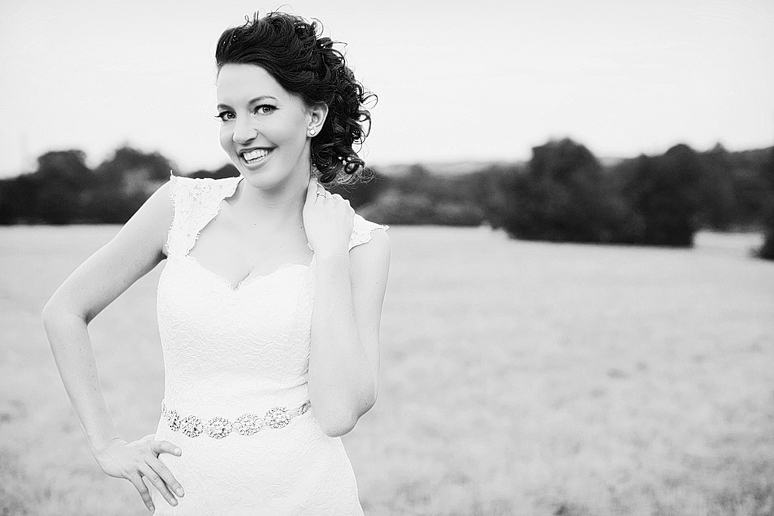 romantic and natural bridal portraits at White Rock Lake by North Texas wedding photographer Allison Davis Photography