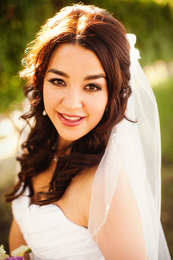brides' portrait by Dallas wedding photographer Allison Davis Photography