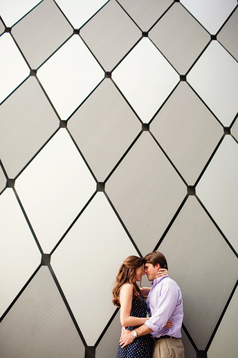 dallas arts district engagement portrait ideas by Allison Davis Photography