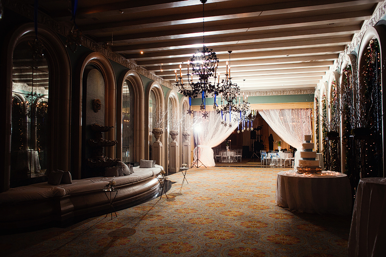 fort worth club wedding reception decor