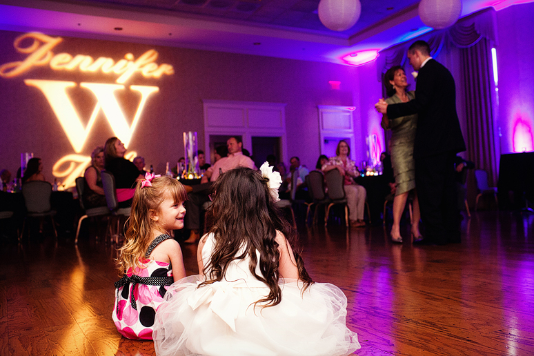 Mother Son Dance at a wedding reception at a country club photographed by North Texas wedding photographer Allison Davis Photography