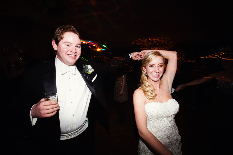 dancing at a wedding reception at the Fort Worth Club