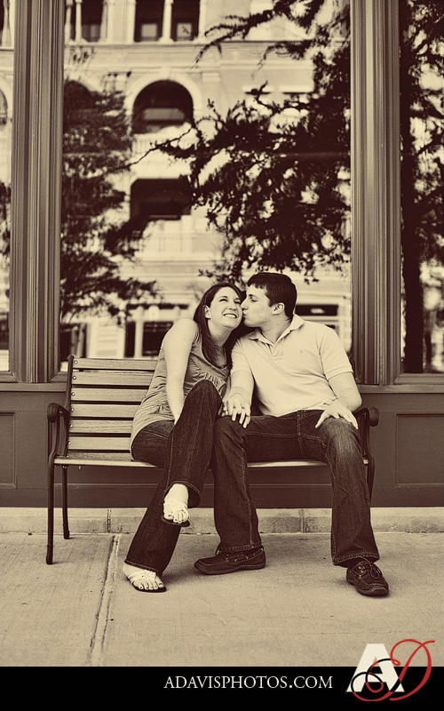 Joanna and Ben Engagement Portraits by Allison Davis Photography