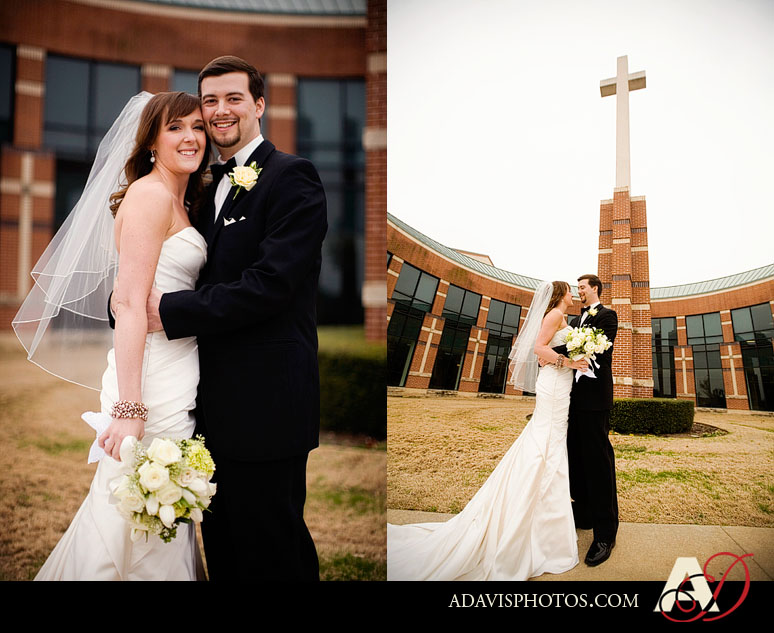 North Texas Wedding at The Heights Baptist Church in Richardson by Dallas Texas Wedding Photographer Allison Davis Photography
