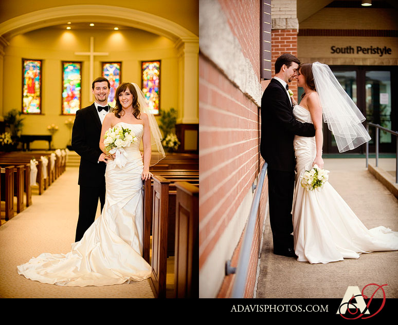 North Texas Wedding at The Heights Baptist Church in Richardson by Plano Texas Wedding Photographer Allison Davis Photography