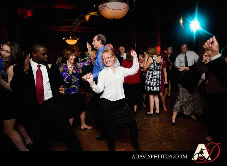 North Texas Wedding Reception at The McKinney Cotton Mill by Dallas Wedding Photographer Allison Davis Photography