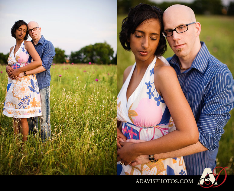 Romantic & Modern Engagement portraits by Dallas Wedding Photography Allison Davis Photography 