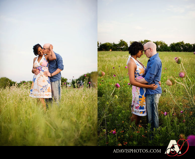 Romantic & Modern Engagement portraits by Plano Texas Wedding Photography Allison Davis Photography 