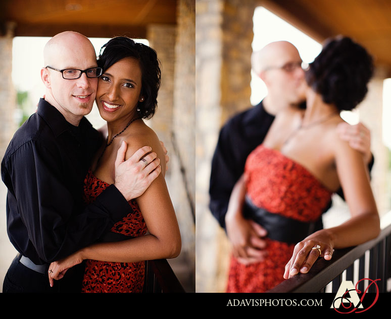 Romantic & Modern Engagement portraits at Adriatica by Dallas Wedding Photography Allison Davis Photography 