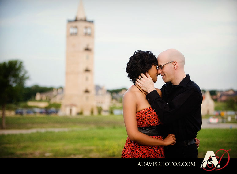 Romantic & Modern Engagement portraits at Adriatica by Dallas Texas Wedding Photography Allison Davis Photography 