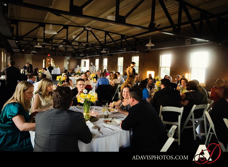 Dallas wedding reception photographs at the Filter Building at White Rock Lake by Dallas Wedding Photographer Allison Davis Photography 