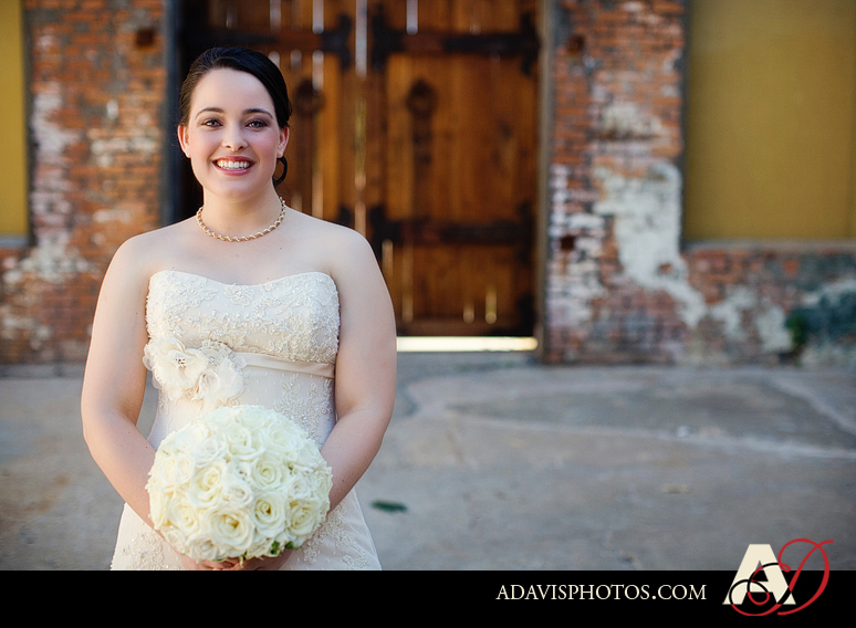 Romantic and Modern Bridal Portraits at the McKinney Cotton Mill by Dallas Wedding Photographer Allison Davis Photography
