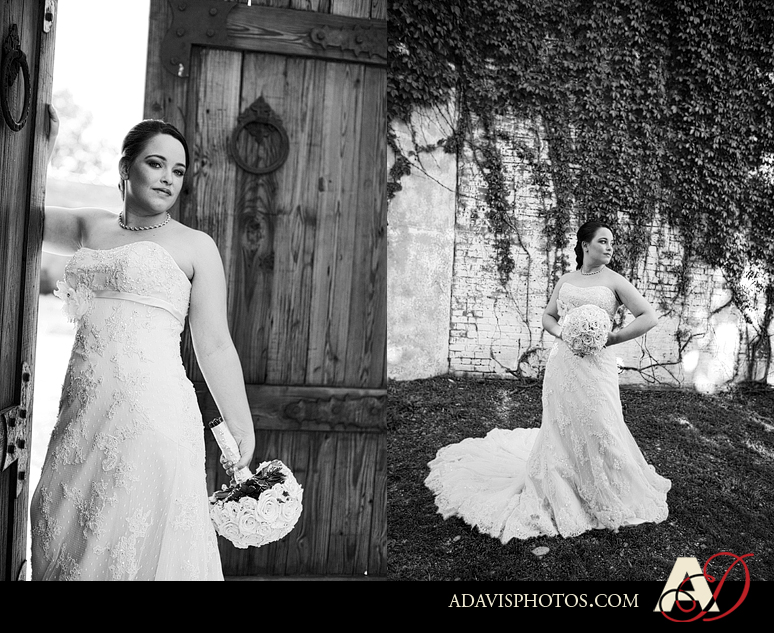 Romantic and Modern Bridal Portraits at the McKinney Cotton Mill by Dallas Wedding Photographer Allison Davis Photography