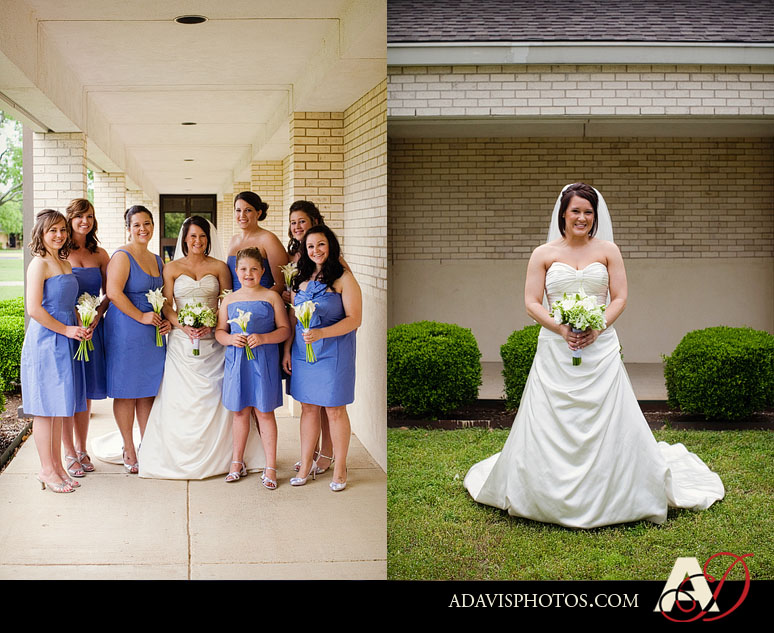 Bride Portraits from a Dallas Wedding at The Village Church in Dallas by Dallas Wedding Photographer Allison Davis Photography 