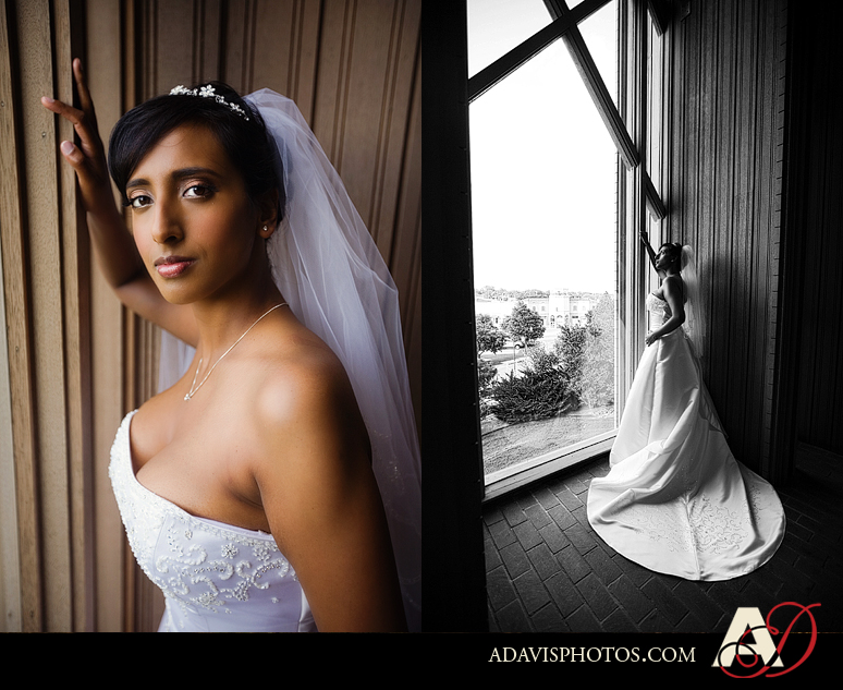 Dallas Bridal Portraits at Marty Leonard Chapel in Fort Worth by Dallas Texas Wedding Photographer Allison Davis Photography