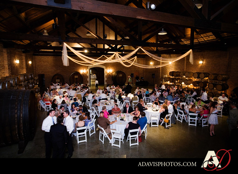 Best reception venues in Dallas at a winery at the Delaney Vineyards in Grapevine Texas